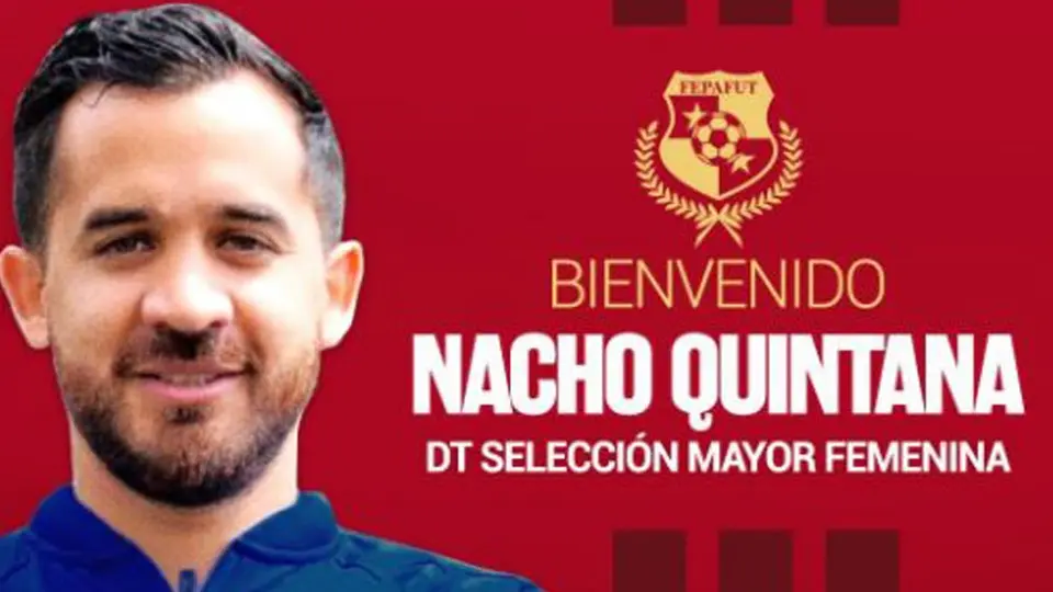 'Nacho' Quintana, nuevo seleccionador femenino de futbol de Panamá