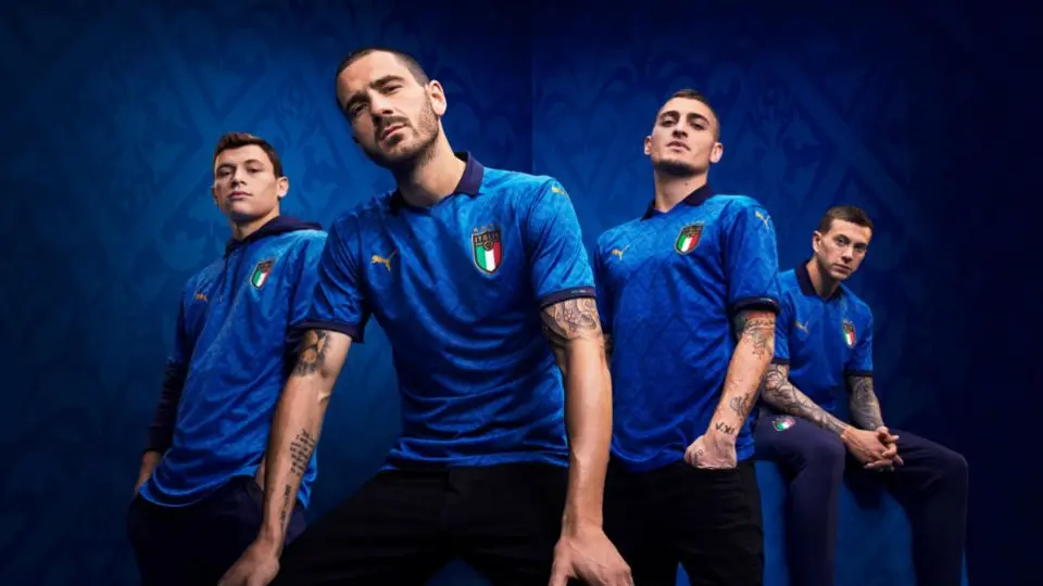 Italia: Presentó su nueva camiseta para la Euro 2020