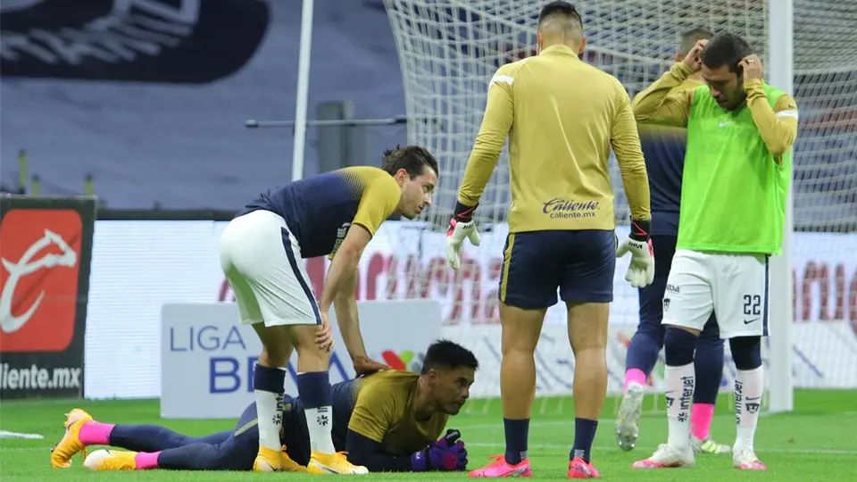 Pumas: Alfredo Talavera causaría baja hasta cuatro semanas por lesión
