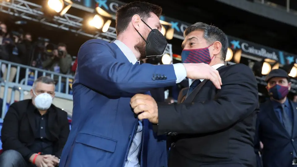 Joan Laporta a Messi: 'Haré todo lo que pueda para convencerte'