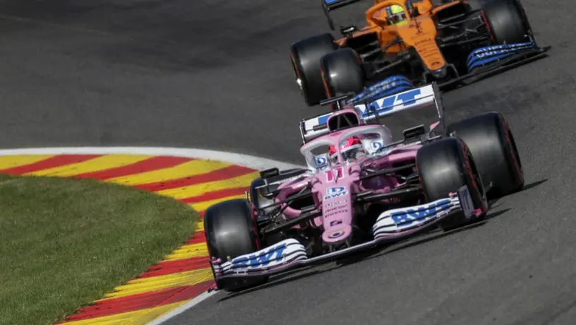 Checo Pérez sobre las decisiones de su equipo en el GP de Bélgica: 'Yo tampoco entendí la estrategia'