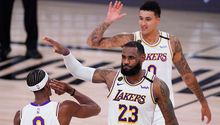 Lakers aprovechó regreso de Rondo para vencer a Rockets en noche histórica de LeBron