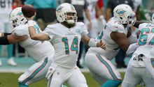 NFL: Dolphins blanquearon a unos inoperantes Jets que siguen sin ganar