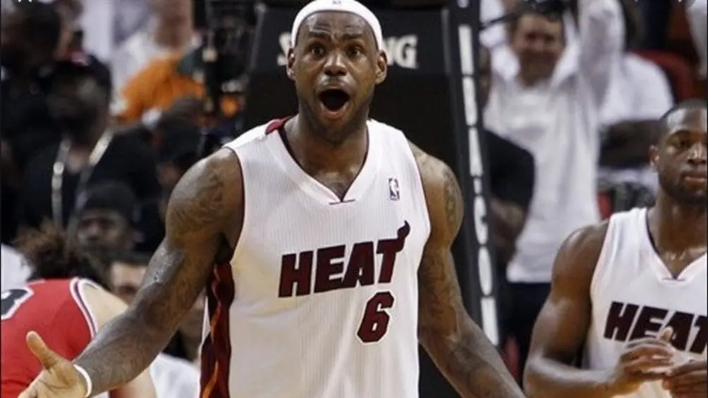 LeBron James en 2011 con el Miami Heat | AP