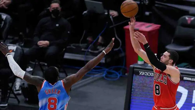 NBA: Vucevic y LaVine guían a Bulls ante Nets para salir de bache