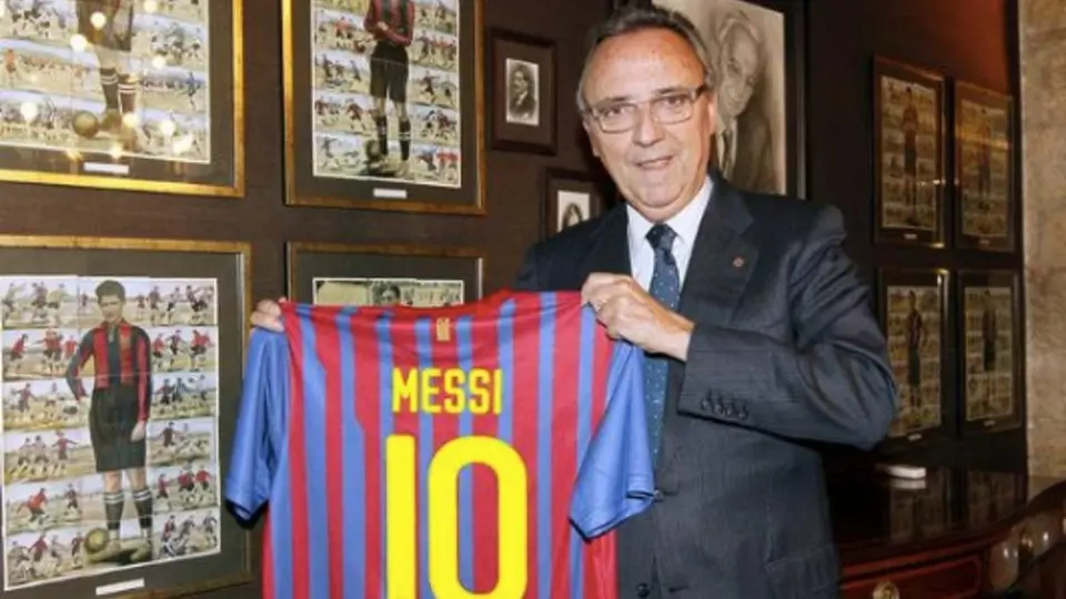 Expresidente del Barcelona: ‘Messi no se puede ir, conozco el contrato de memoria’