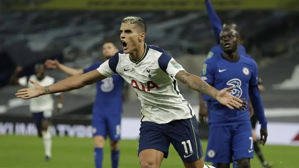 Tottenham eliminó al Chelsea de Lampard de la Copa de la Liga inglesa