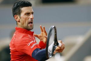 Video: Djokovic volvió a darle un pelotazo a un juez de línea