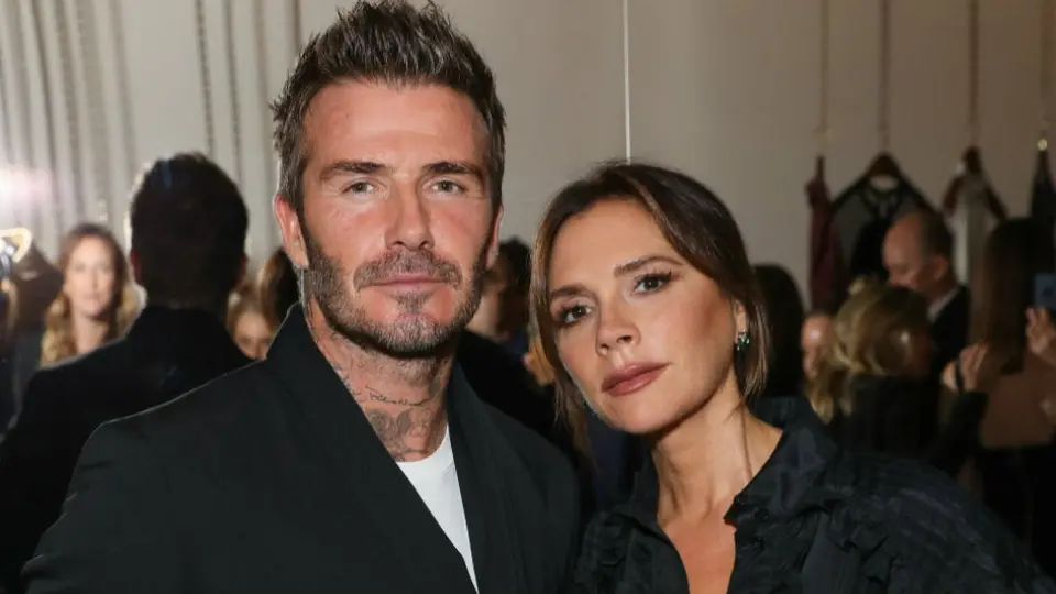 Beckham: Criticado por utilizar chanclas con calcetines en el Fashion Week de Londres