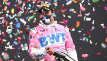 Checo Pérez, recibido en casa al ritmo de 'We are the Champions'