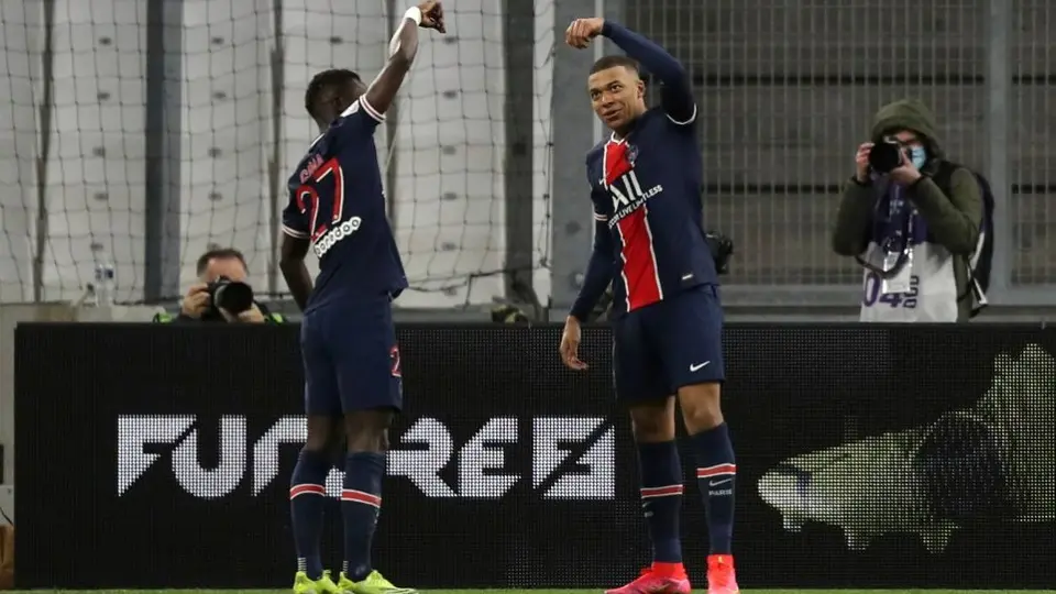 Ligue 1: PSG derrotó al Olympique de Marsella en el Clásico de Francia