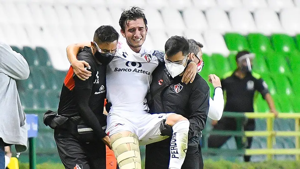 Atlas: Édgar Zaldívar sufrió rotura de ligamento cruzado y es baja el resto del Guardianes 2020
