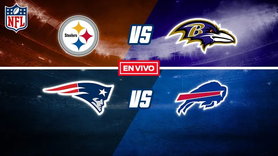 NFL EN VIVO: Pittsburgh Steelers vs Baltimore Ravens Semana 8
