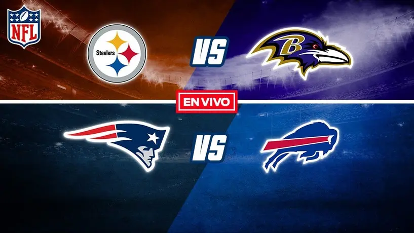 NFL EN VIVO: Pittsburgh Steelers vs Baltimore Ravens Semana 8