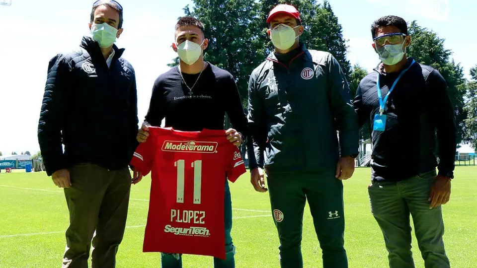 Toluca: Pablo López, nuevo refuerzo de los Diablos Rojos para el Apertura 2020