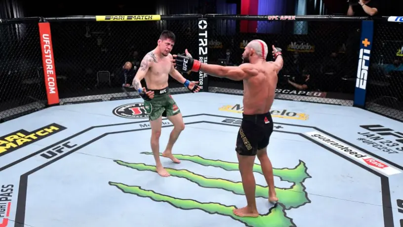 Brandon Moreno cayó ante Deiveson Figueiredo en primera disputa mexicana por un título