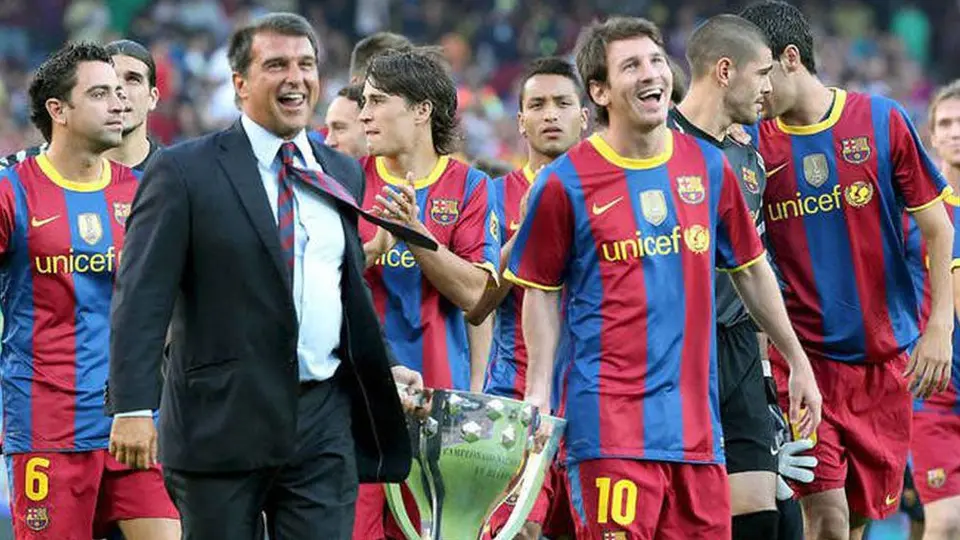 Joan Laporta: 'A diferencia del resto, tengo la credibilidad de Messi'