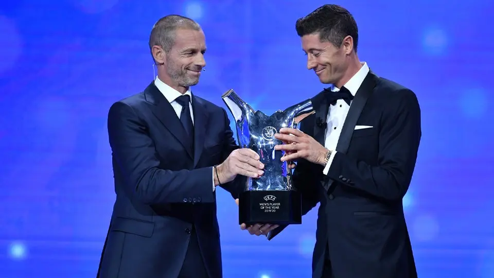 Robert Lewandowski: Elegido Jugador del Año 2019-20 de la UEFA