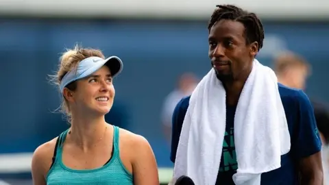 Los tenistas Gaël Monfils y Elina Svitolina anunciaron el final de su relación