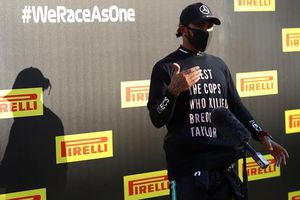 Lewis Hamilton tras podio de F1 en la Toscana: 'Arresten a los policías que mataron a Breonna Taylor'