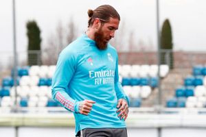 Sergio Ramos causó revuelo en redes con una foto después de una sesión de entrenamiento