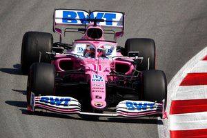 Checo Pérez terminó quinto en GP de España tras superar Covid-19