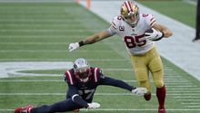 49ers: Garoppolo y Kittle, fuera seis y ocho semanas respectivamente