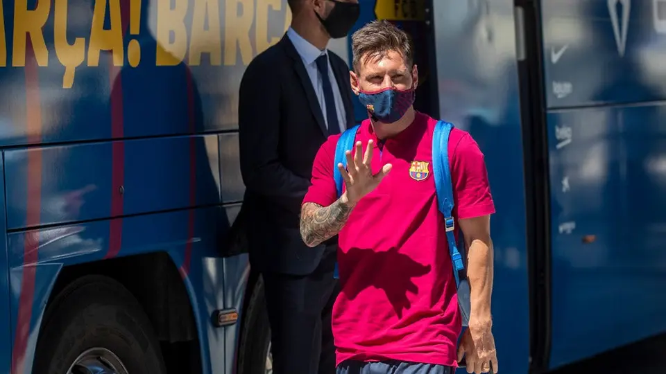 Barcelona: Arribó a Lisboa para enfrentar al Bayern Munich en Champions