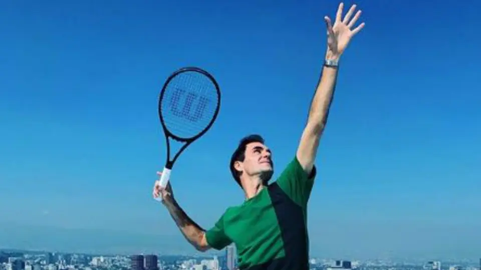 Roger Federer: El suizo conoció a jóvenes italianas que jugaron tenis desde sus azoteas