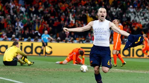 Andrés Iniesta: 'Es como si el 11 de julio fuera mi cumpleaños'