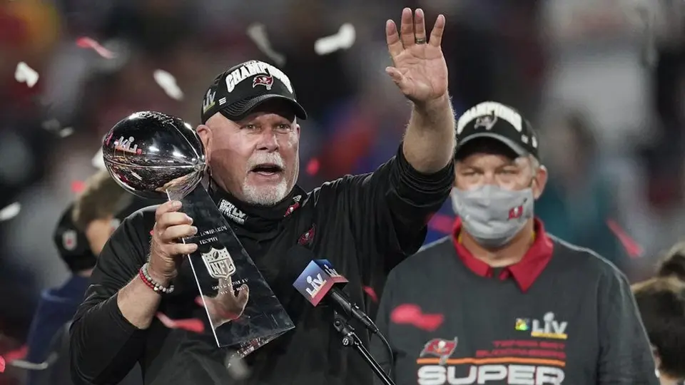NFL: Bruce Arians cumplió su promesa y se hizo un tatuaje tras conquistar Super Bowl LV