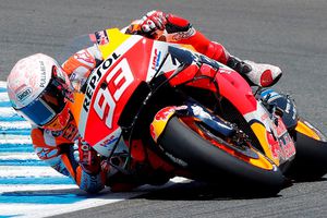 Video: Marc Márquez sufrió aparatosa caída en GP de España