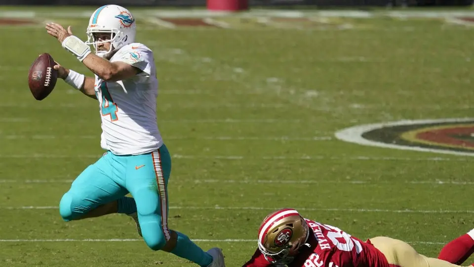 NFL: Miami derrotó a San Francisco de la mano de Ryan Fitzpatrick