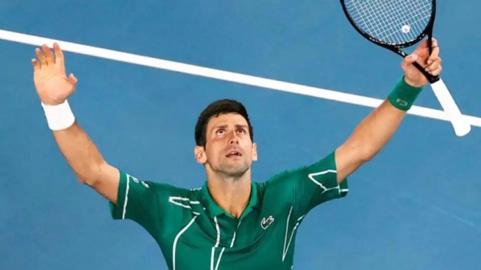 Djokovic respondió a las críticas del Covid-19 con una frase religiosa