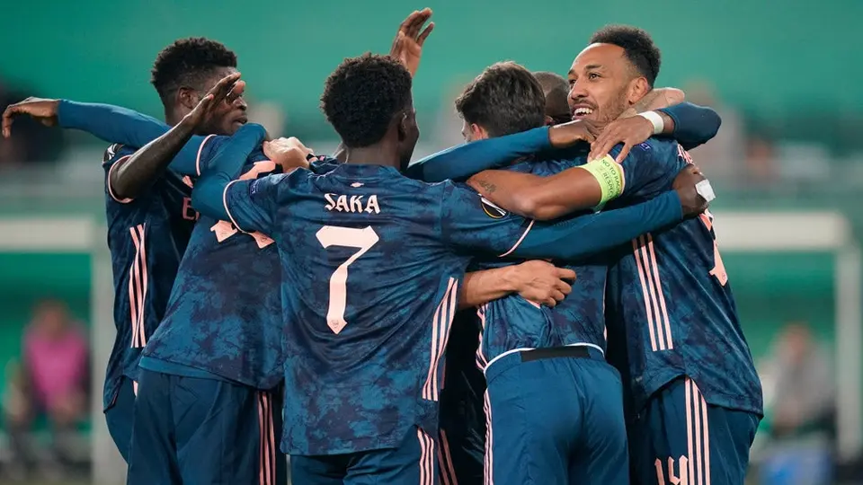 Europa League: Arsenal vino de atrás y derrotó al Rapid Viena