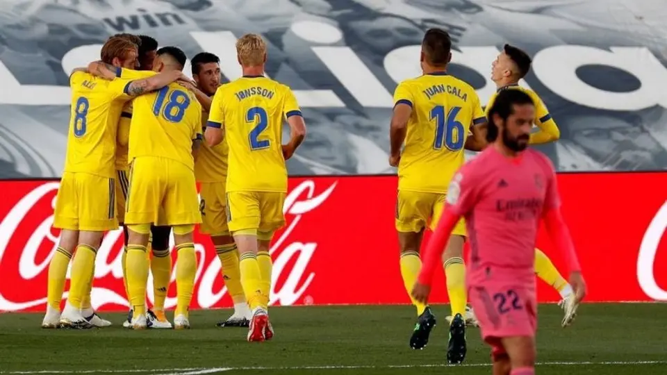 Real Madrid sufrió sorpresiva derrota ante el Cádiz