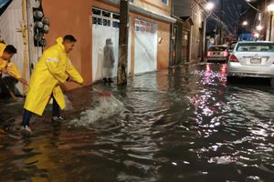 Iztapalapa: Fuertes lluvias provocaron la activación de alerta púrpura
