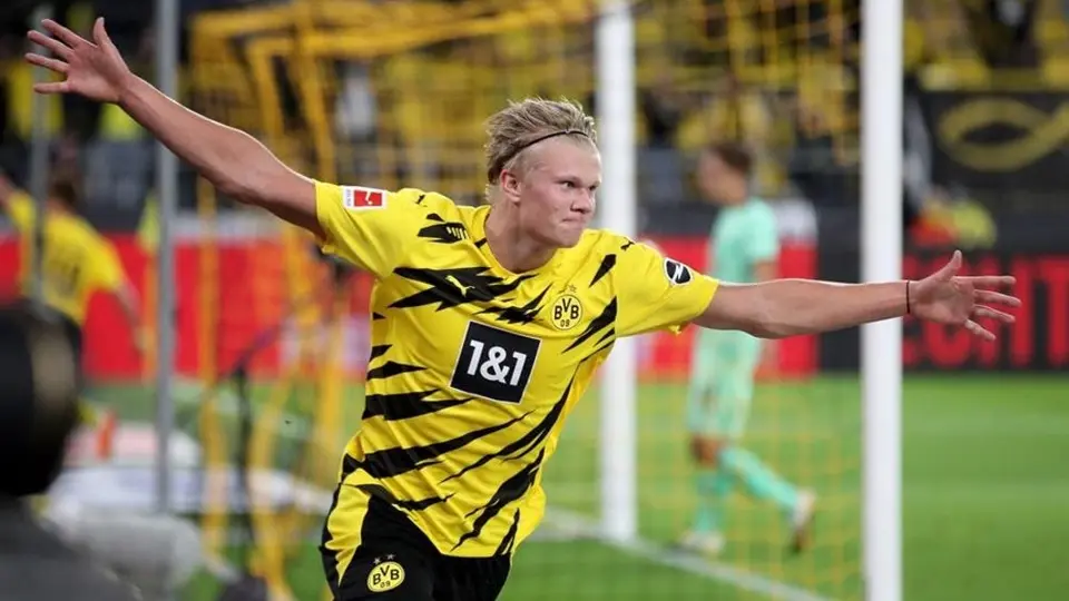Borussia Dortmund: Haaland hizo doblete en la victoria sobre  Mönchengladbach