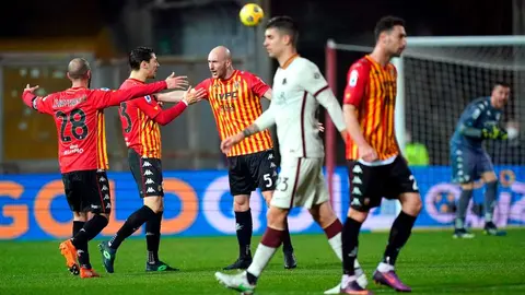 Serie A: Roma no pudo con Benevento y perdió la oportunidad de acercarse al subliderato