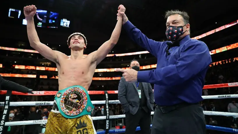Ryan García noqueó a Luke Campbell y obtuvo el título interino ligero del CMB