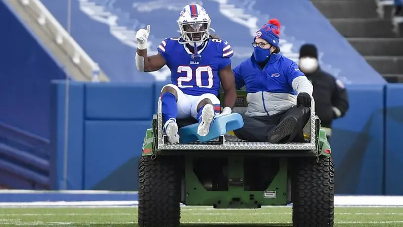 NFL: Zack Moss, corredor de los Buffalo Bills, se perderá el resto de la Postemporada por lesión