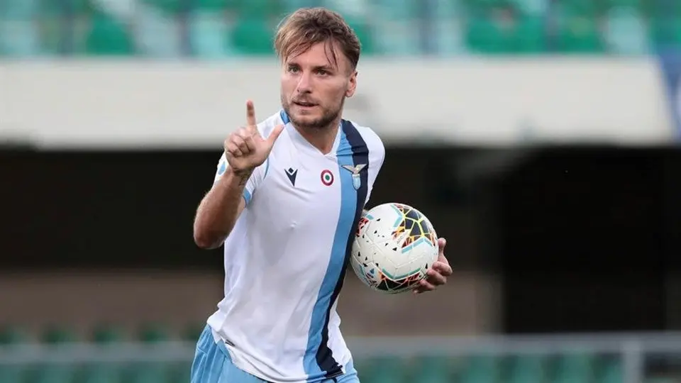 Serie A: Lazio goleó a Hellas e Immobile alcanzó los 34 goles de Lewandowski