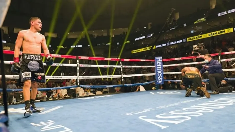 OMB: Vergil Ortiz conquistó el título Internacional Welter al vencer a Maurice Hooker