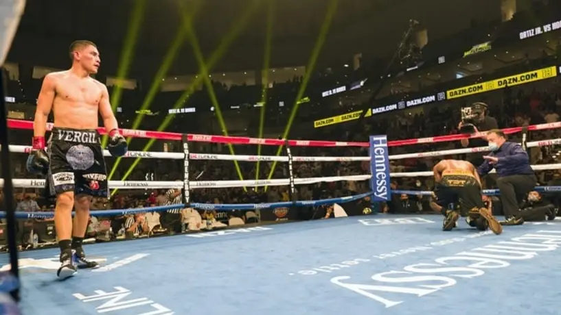 OMB: Vergil Ortiz conquistó el título Internacional Welter al vencer a Maurice Hooker