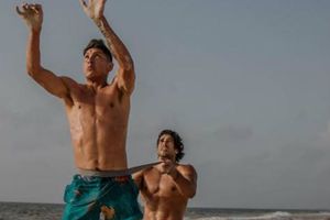 Edson Álvarez: Compartió video motivacional de ejercicio con el coach Rojo de la Vega