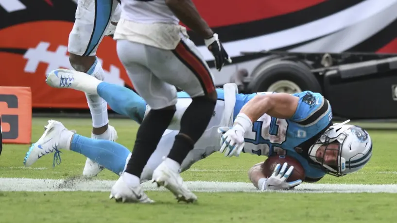 NFL: Christian McCaffrey, corredor de Panthers, se perdería varias semanas por lesión