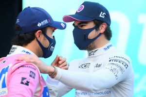 Checo Pérez: Coequipero felicitó al mexicano por su podio en el GP de Turquía