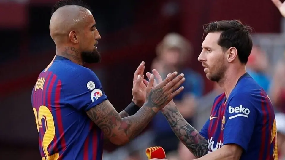 Arturo Vidal sobre CR7 y Messi: 'No hay comparación, Leo es de otro planeta'
