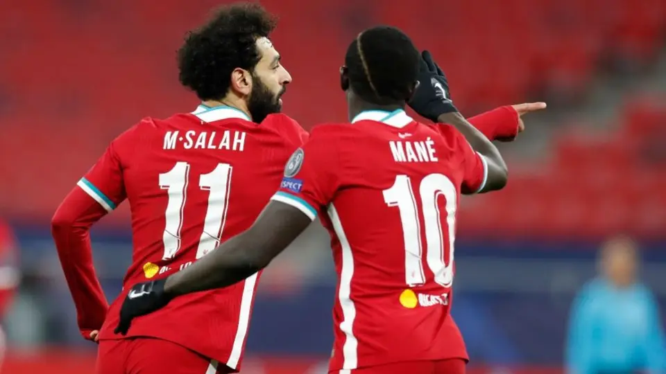 Champions League: Liverpool derrotó al Leipzig gracias a la dupla de Mané y Salah