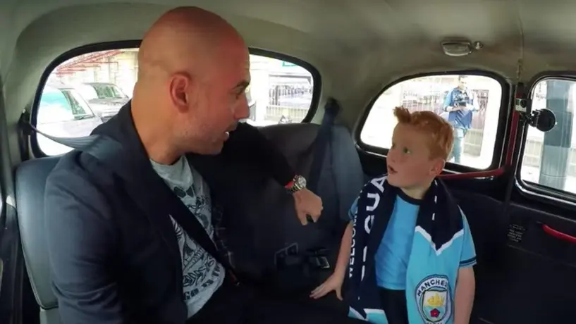 Video: Aficionado del City le pidió a Guardiola el fichaje de Messi hace 4 años